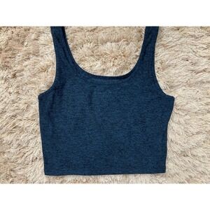 Outdoor Voices Blue Crop Top